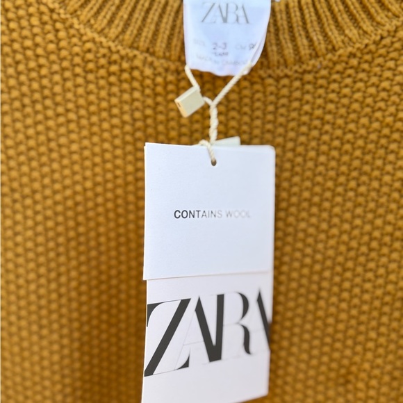 Zara Toddler Sweater 2-3 year with Wool - Picture 4 of 4